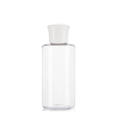 150ml Cylinder OEM Plastic Bottle Cosmetic Custom Color With Screw Cap