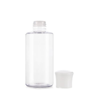 150ml Cylinder OEM Plastic Bottle Cosmetic Custom Color With Screw Cap